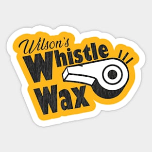 Whistle Wax Sticker